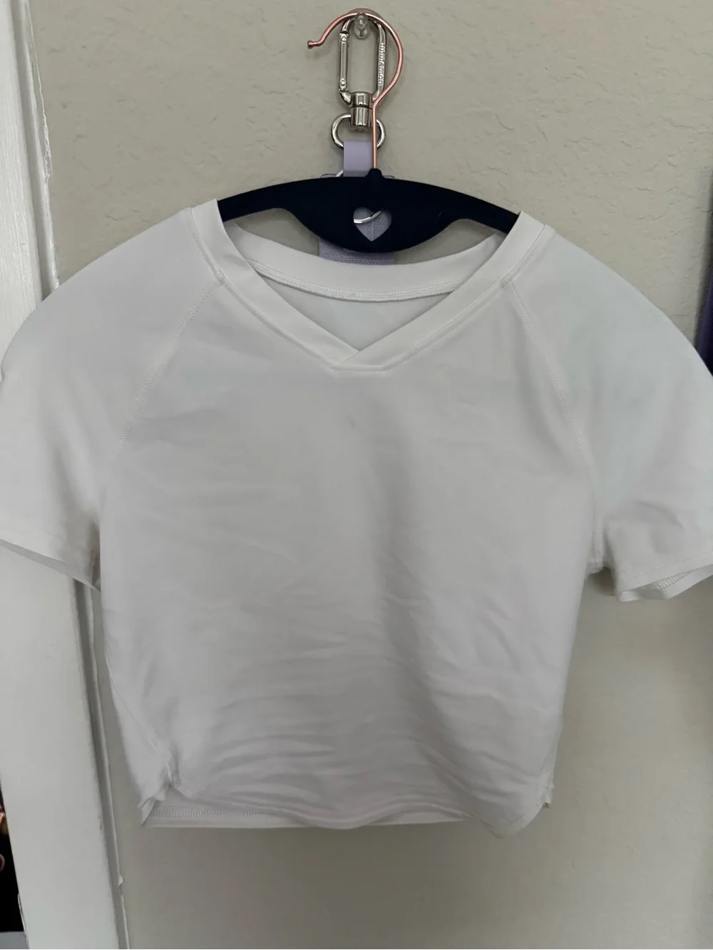 lululemon athletica Nulux Cropped Tennis Short Sleeve